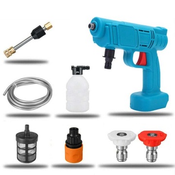 АККУМУЛЯТОРНАЯ МОЕЧНАЯ МАШИНА ВЫСОКОГО ДАВЛЕНИЯ ПОРТАТИВНАЯ ЭЛЕКТРИЧЕСКАЯ МАШИНА С АККУМУЛЯТОРОМ