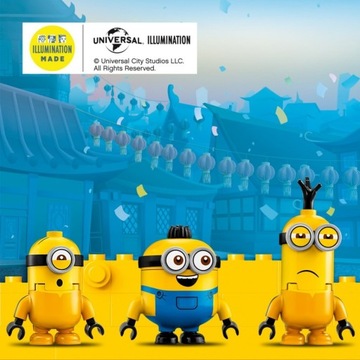 LEGO Minions 75550 Миньоны и бои кунг-фу
