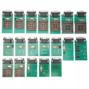 19 szt UPA USB Zestaw 19 adapterów