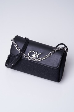 Torebka czarna RE LOCK MINI CROSSBODY BAG CALVIN KLEIN One size