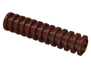 LEGO Rura karbowana brązowa OLD 4L 78c04 1szt