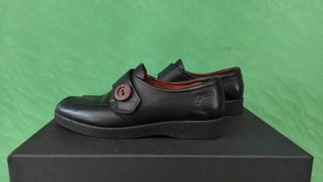 ECCO buty damskie skórzane półbuty r. 40, szeroka stopa