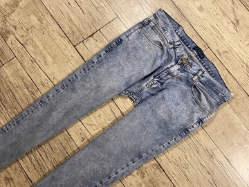 ZARA MAN Spodnie Męskie JEANS RURKI IDEAŁ r. 44