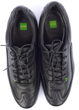 Кожаные туфли для гольфа HUGO BOSS FORMBY KLASYKA 44