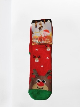 РОЖДЕСТВЕНСКИЕ НОСКИ R-UNIVERSAL NAN Tong MIX SANTA SNOWMAN 1 пара