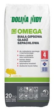 Gładź gipsowa Omega Dolina Nidy 20kg