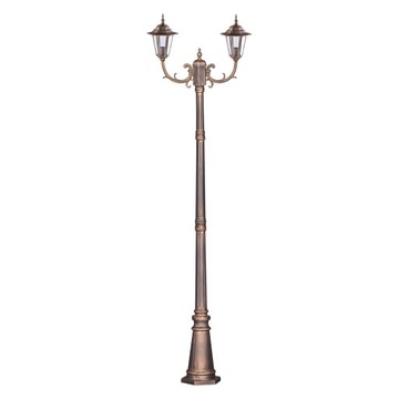 Kaja Lampa ogrodowa stojąca K-7064A2/2 CZARNY/ZŁOTY z serii STANDARD