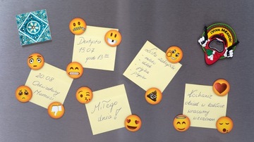 МАГНИТЫ НА ХОЛОДИЛЬНИК ЭМОЦИИ УЛЫБКИ 28 шт.