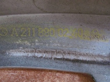 MERCEDES E W211 AVANTGARDE 02-06 NÁRAZNÍK PŘEDNÍ C503