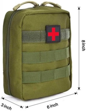 Военный EDC пакет для выживания на охоте, тактическая поясная сумка Molle, сумка для первой помощи