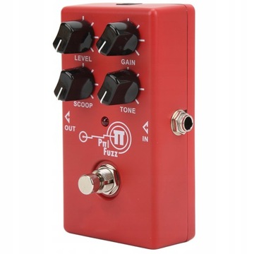 Регулировка уровня усиления педали Fuzz Distortion