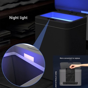 Интеллектуальный мусорный бак с двойным датчиком