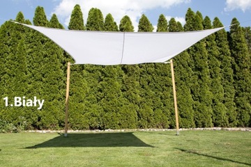 SUN GARDEN ПАРУС 5м х 3м БЕЛЫЙ