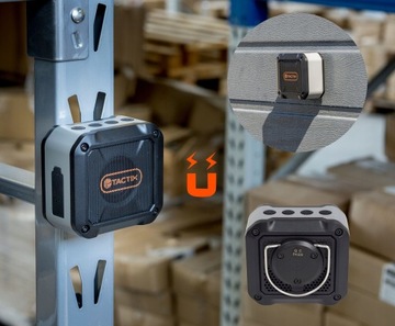 Внешний Bluetooth-динамик LI-ON. Микрофон для телефонных звонков IP55. Магнит TACTIX.