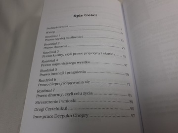 Семь духовных законов успеха Дипак Чопра