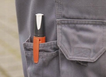 Водостойкий восковой маркер желтый Pica