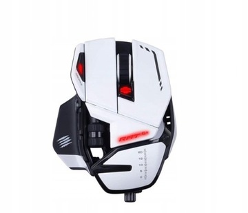 Mysz przewodowa Mad Catz R.A.T. 6+ White