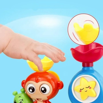 ИГРУШКА ДЛЯ ВАННЫ ДЛЯ ДЕТЕЙ 1, 2, 3 ЛЕТ, ИГРУШКА С ПРИСОСКОЙ