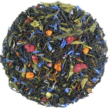 HERBATA CZARNA Ceylon Royal Tea SZAFRAN MALINA 50g