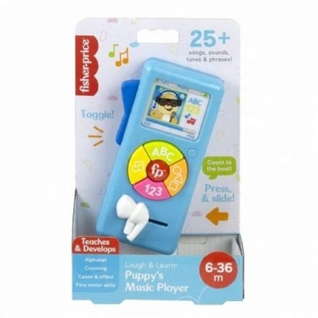 Fisher Price Aktivační Hračka pro děti od 6 měsíců. Hudební Přehrávač
