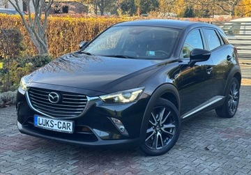 Mazda CX-3 Crossover 2.0 SKY-G 120KM 2017 Mazda CX-3 2,0 120KM FULL LED Navi Key-Less Skora Bezwypadkowy Serwisowany