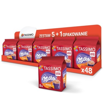 Kapsułki Tassimo Milka Orange Hot Choco 5 1 GRATIS