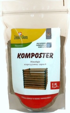 Komposter Najlepszy 1,5kg Zielony Dom