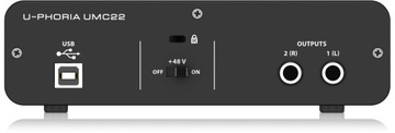 USB-аудиоинтерфейс Behringer U-PHORIA UMC22
