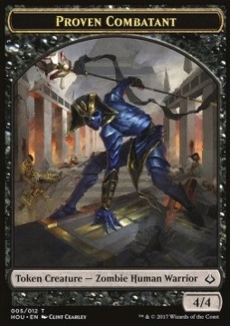 MTG Proven Combatant Token / Cat Token HOU GRATISY Pjo