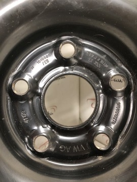 DISK OCELOVÝ KOLO DOJEZDOVÉ VW AUDI A3 1K0601027B 8.5" X 18" 5X112 ET 25