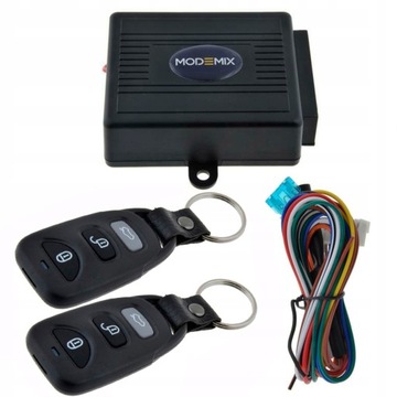 Контроллер центрального замка РАЗМЕЩЕНИЕ В АВТОМОБИЛЕ 2X ПУЛЬТА ДИСТАНЦИОННОГО УПРАВЛЕНИЯ МНОГОФУНКЦИОНАЛЬНЫМ