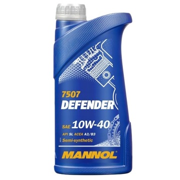 Olej silnikowy 10W40 Mannol 1 Litr półsyntetyczny 10W-40 1L Diesel Benzyna
