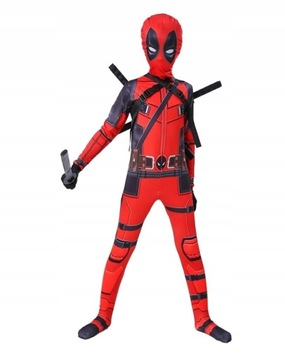 DEADPOOL STRÓJ DZIECIĘCY PRZEBRANIE KOSTIUM
