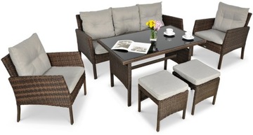 Zestaw Cortina TECHNORATTAN FocusGarden na Taras