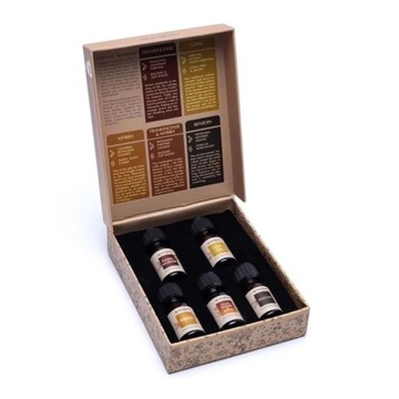 Zestaw 5 naturalnych olejków eterycznych SPIRITUAL AWARENESS (5 x 10 ml)
