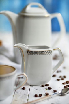 8051 SERWIS OBIADOWY 6/25 Grecka Droga PUŁASKI PFP PORCELANA ĆMIELÓW