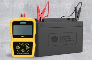 ТЕСТЕР АККУМУЛЯТОРА AUTOOL BT360 + чехол ЯЗЫК PL РУКОВОДСТВО PL + РУЧКА