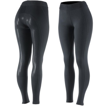 Legginsy jeździeckie Horze MADISON czarne r.40