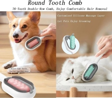 Щетка для кошек с водой, мокрая щетка для кошек, щетка для чистки.