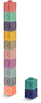 ИГРУШКА ДЛЯ ВАННЫ 24 ЭЛЕМЕНТА МОНТЕССОРИ БЛОКИ-СОРБЕР ДЛЯ ДЕТЕЙ RICOKIDS