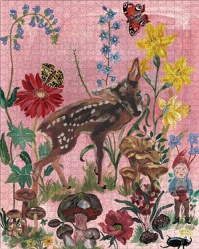 Nathalie Lete: Bambi 1,000-Piece Puzzle Lete