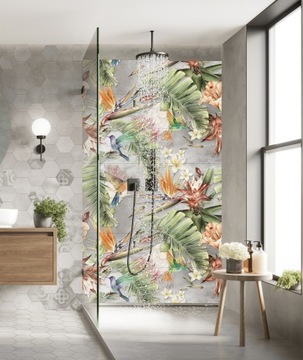 Dekoracja ceramiczna 8 elementów płytki 30 x 60