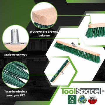 SZCZOTKA DO ZAMIATANIA BRUKU ULICÓWKA 60 cm