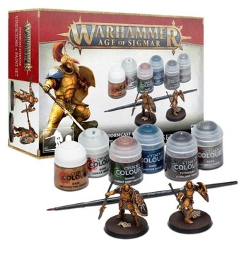 Warhammer Age of Sigmar Stormcast + Набор красок Age of Sigmar Games Workshop
