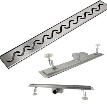 Odpływ liniowy Bituxx WELLE 130 cm