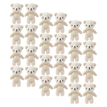 MINI PLUSH BEAR HANGING STATUE 24 PCS