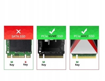 Ключ M.2 NGFF M NVMe — адаптер U.2 SFF-8639 68PIN