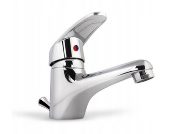 Смеситель для умывальника для ванной комнаты, смеситель для умывальника, хром, заглушка для кабеля