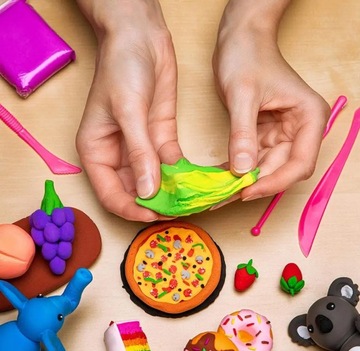 ПЕННЫЙ Пластилин КОНДИТЕРСКАЯ ГЛИНА XXXL 45 шт.