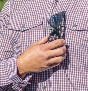 Рубашка Helikon Covert Concealed LS Foggy L Gr.